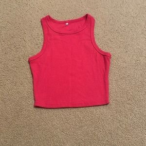 Amazon hot pink crop top